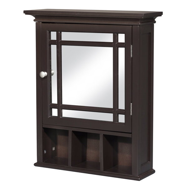 Andover Mills™ Taryn Surface Mount Framed 1 Door Medicine with 1 Adjustable Shelves